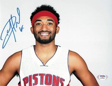 DARRUN HILLIARD signed 8x10 photo PSA/DNA Detroit Pistons Autographed