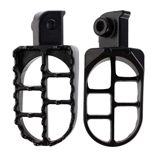 Voetsteunen set Honda MT, Yamaha DT zwart