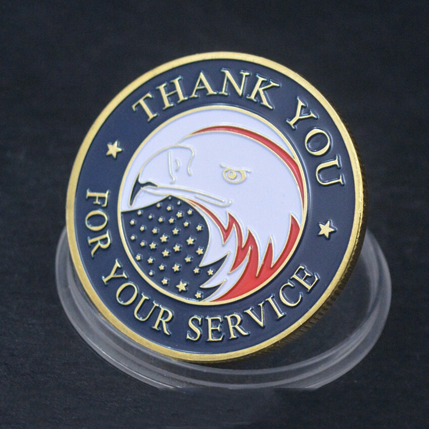 Gifts Veterans Day Military Challenge Coin Thank You for Your Service