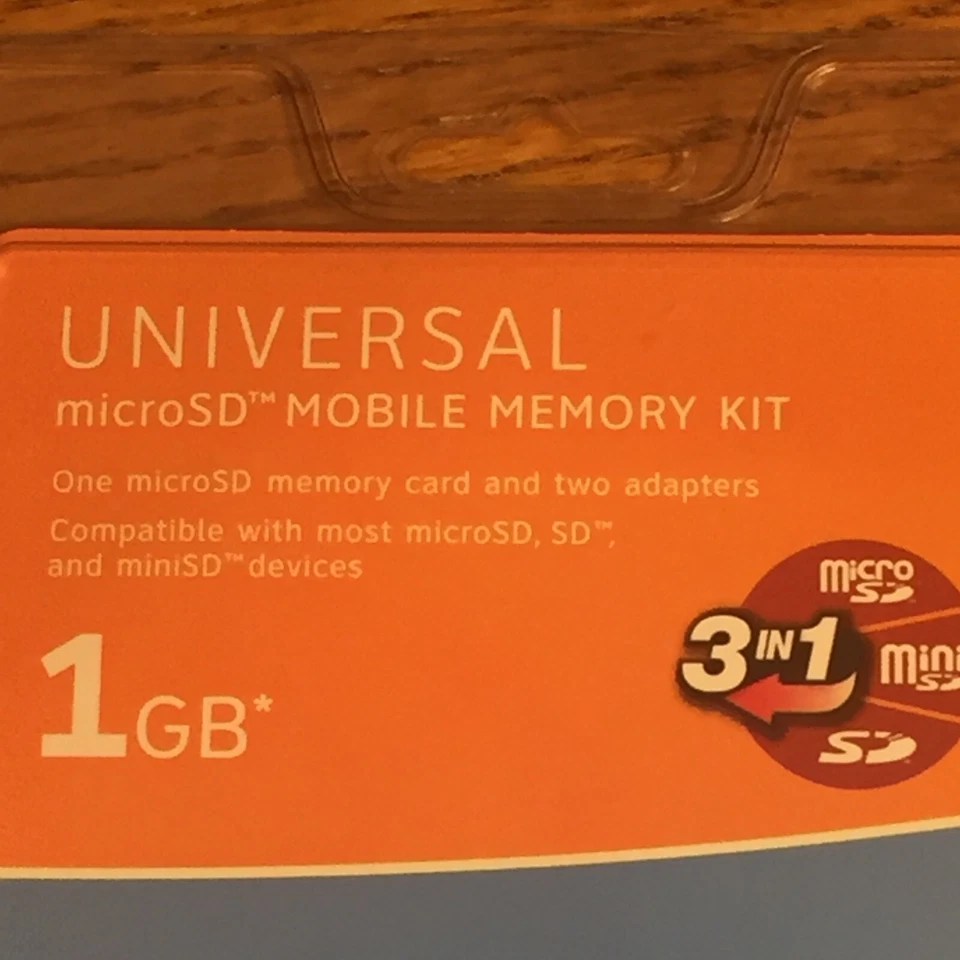 Universal Sandisk MicroSD Mobile Memory Kit 1GB Adaptor Store Music Photos Video - Image 4 of 4