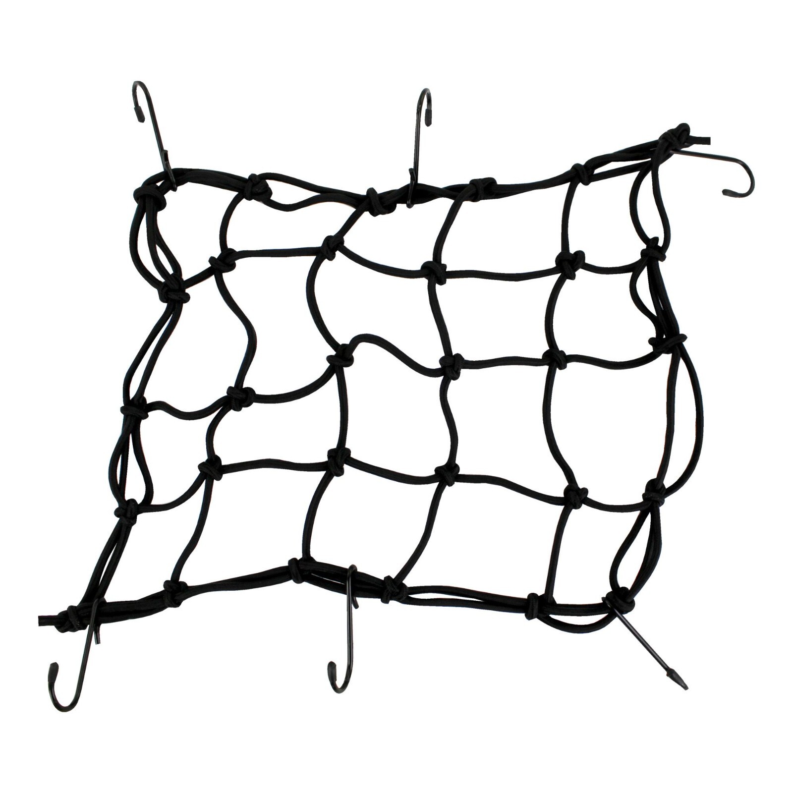 Motorcycle Cargo Net Elasticated Luggage Cargo Net For Helmets & Large Items