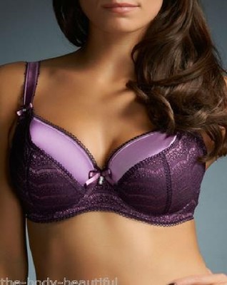 32DD-FAUVE- FANTASIE COCO PLUNGE BALCONY-BRA-MULBERRY