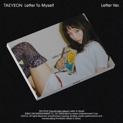 TAEYEON LETTER TO MYSELF 6th Mini Album LETTER Ver/CD+Foto Buch+9 Karte+GIFT