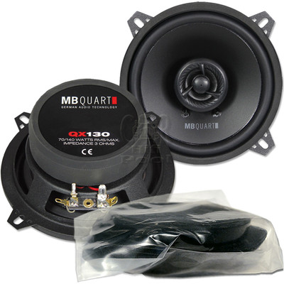 MB QUART QX 130 CF 13cm Koax Lautsprecher Paar für BMW 3er E46