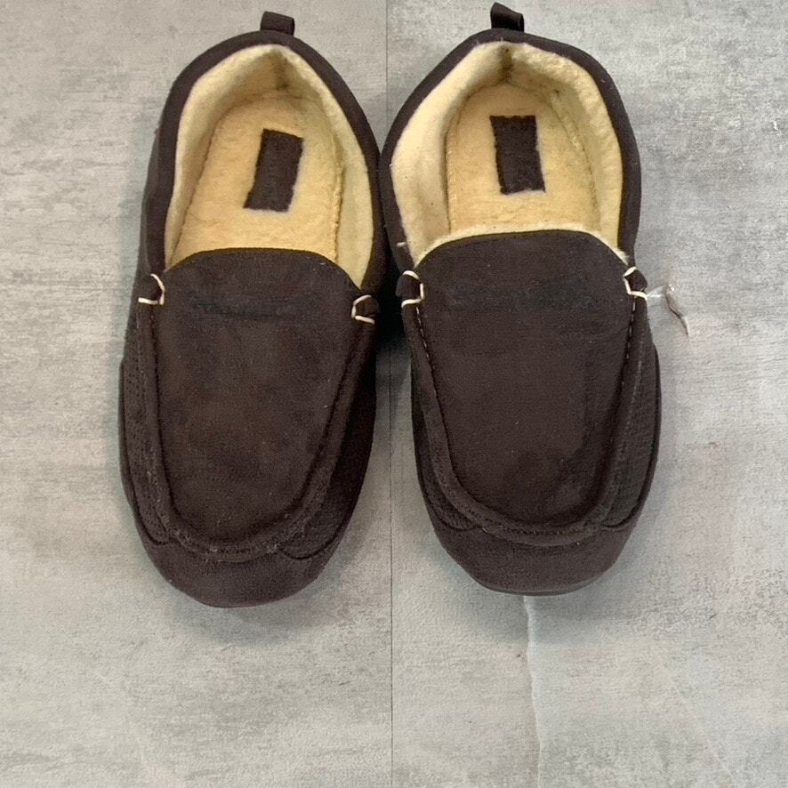 LEVI'S Men's Brown Harlin 2 Microsuede Venetian Slippers SZ M(8-9)