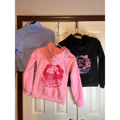 Lot of 3 Hoodie Sweatshirt Pullover Graphic Print Comfy Casual Kid's Size 9/10 - Picture 2 of 2