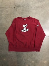 Vintage Y2K Disney  s 102 Dalmatians Graphic Sweatshirt Adult 2XL Wine Red