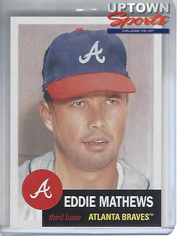 Eddie Mathews #379 Baseball Cards 2021 Topps Living trading card — raw and PSA graded price guide