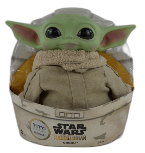 Mattel GWD85 Star Wars Mandalorian The Child Baby Yoda Grogu 28cm NEU - Afbeelding 1 van 9