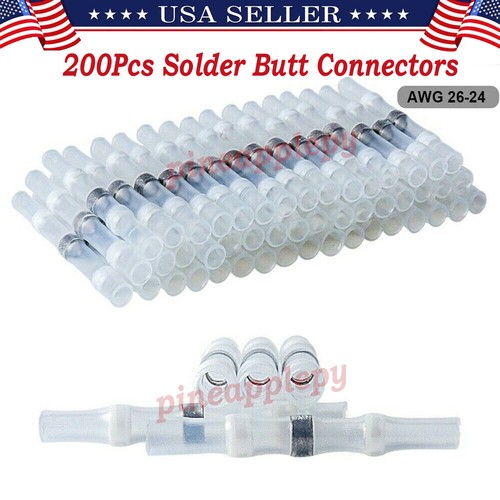1000PCS Waterproof Solder Stick Seal Sleeve Heat Shrink Butt Wire Connectors Kit - Picture 35 of 48