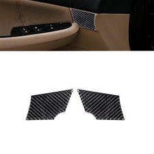 2pcs For Honda Accord Sedan 2003-07 Carbon Fiber Interior Door Panel Trim Cover 2pcs For Honda Accord Sedan 2003-07 Carbon Fiber Interior Door Panel Trim Cover