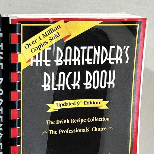 The Bartender's Black Book Updated 9th Edition - Picture 2 of 20