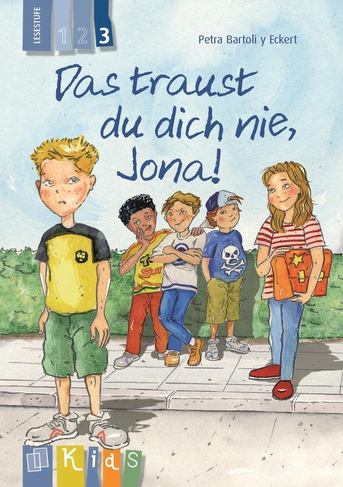 Thumbnail - Kids Klassenlektüre: Das Traust Du Dich Nie, Jona Lesestufe 3 | Eckert