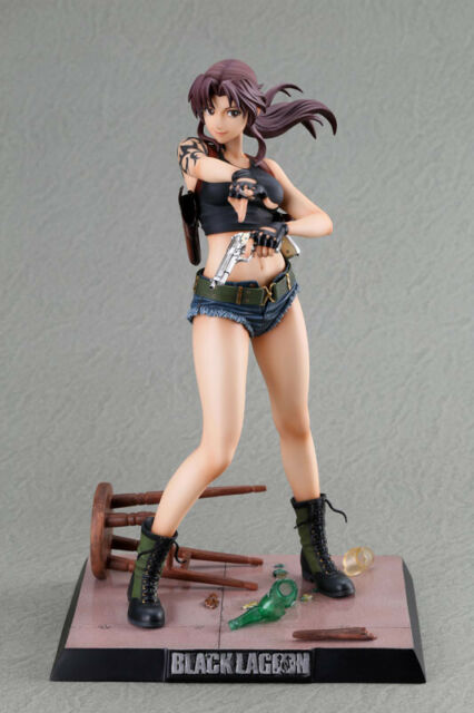 Black Lagoon Revy Two Hand 1 6 Scale Pvc Figure 27cm From Japan For Sale Online Ebay