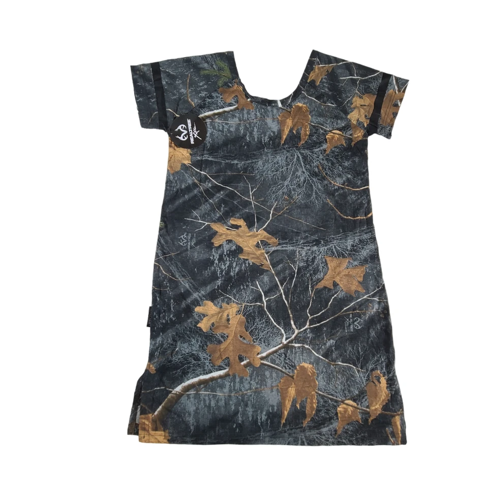 Camisa Realtree Xtra Camuflada Para Mujer Pequeña Exterior Camisa para Dormir Cuello Redondo Marrón Nueva con Etiquetas Foto 2 de 4