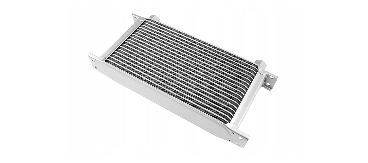 Oil Cooler 19 Row Core Female thread 1/2 in Aluminum Highperformance