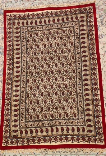 Persian - ghalamkar handmade hand printed tapestry tablecloth - Picture 8 of 17