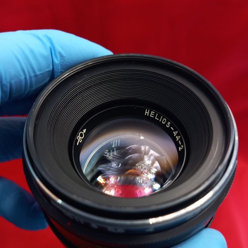 Legendary! Helios 44-2 f/2 58mm M42 Mount Lens #86003646 + Front Cap - Picture 4 of 20