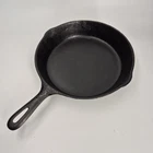 Vintage Griswold Cast Iron No. 8 Small Block Logo Skillet 10.5” 704 F Erie, FLAT