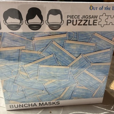 puzzle  Masken 1000 teile Paket. (0riginal) Optimales Puzzle für Könner