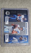 2020 Panini Mosaic - Flea Flicker Barry Sanders, Matthew Stafford, Calvin...