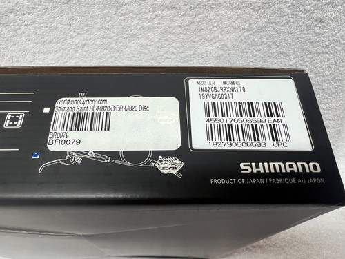 Saint M820 Disc Brake - Shimano Saint BL-M820-B/BR-M820 Disc Brake and Lever NIB - Picture 5 of 7