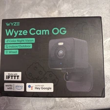 WYZE Cam OG indoor/outdoor 1080P WiFi Smart Home Sec Cam With Color Night Vision