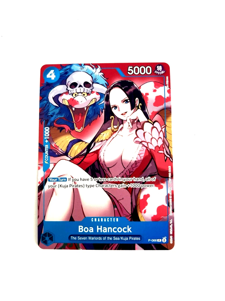 Boa Hancock P-066 One Piece Promotion Cards for sale | eBay