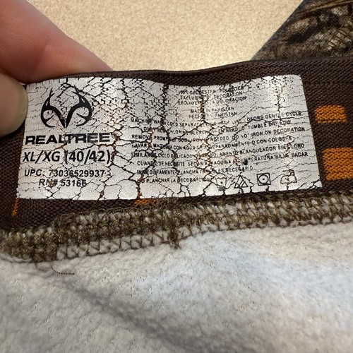 Realtree Camo Men’s XL 40/42 Base Layer Pants Outdoor Hunting - Picture 7 of 9