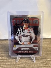 2025 Prizm Racing Gio Ruggiero Throwback Rookie Base On Card Auto #177