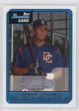 2006 Bowman Prospects White 69/120 Carlos Torres #B65 n8a