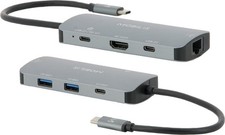 Image of Mobilis USB-C Docking Station 7 in 1 100 W Max