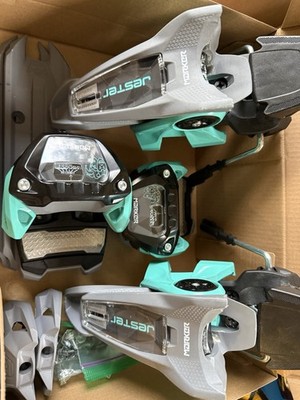 MARKER Unisex Jester 16 Gray/Turquoise 90mm Bindings