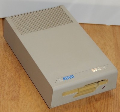   UNGETESTET   Atari ST SF354 360kB SS DD Externes Diskettenlaufwerk Floppy