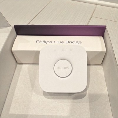 Philips Hue Bridge 3241312018A Wi-Fi Wireless Lighting Hub White