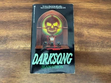 Darksong by Jean Simon (1990, Paperback) 1st Print - HTF - FREE SHIPPING
