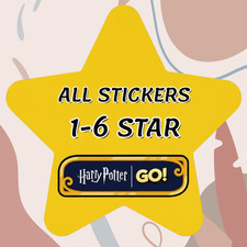 Monopoly-GO Golden Blitz 1-6   All Stickers for Harry Potter  Fast