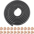 10Ft 1/4" Fuel Line Hose with 20 Clamps for Lawn Mower & Small Engines