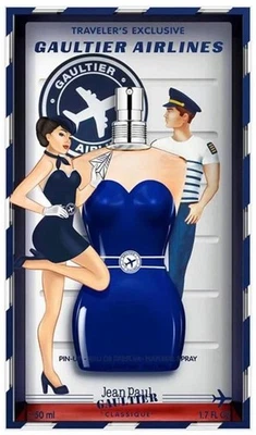 Jean Paul Gaultier Classique Airlines 50ml Eau de Parfum EDP Spray for Women NEW