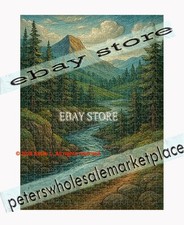 500 piece jigsaw puzzle Mountain Stream Landscape Scenic