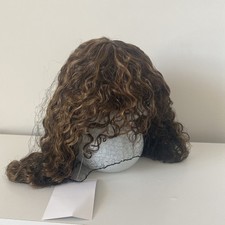 Spotlight 100 Human Hair Wig Kinky Curly ES WH Lucerne 12  Color P4/30/27 NEW