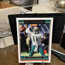 2006 Topps Football Daunte Culpepper #224 Dolphins