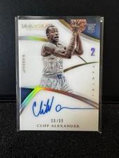 2015 Panini Immaculate Cliff Alexander RC Auto /99 Kansas #369