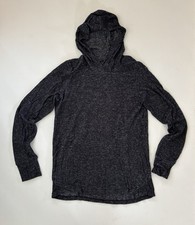 Cuddl Duds SoftKnit Long Sleeve Tunic Hoodie Women's Sz Small Midnight Blue NWOT