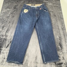 Ecko Unltd Jeans Mens 34 Blue Baggy Wide Leg ...