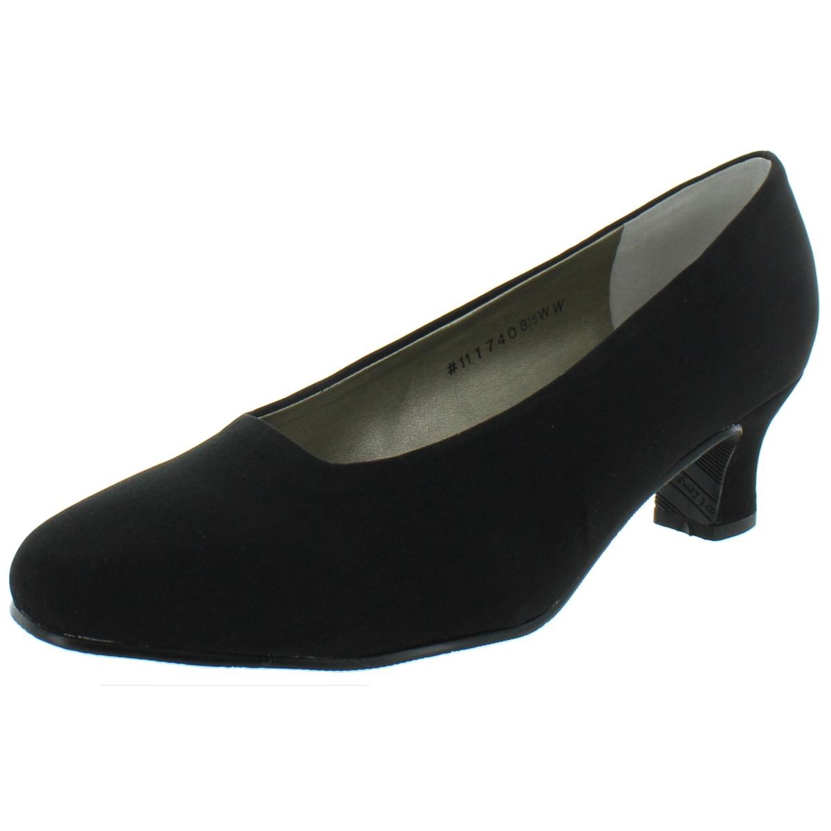 Mark Lemp Classics от Walking Cradles Женское черное платье Vicki на каблуках BHFO 0067