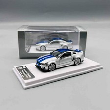 Pre-sale GDO Hunter x DCM 1:64 Mustang GT 2014 NFS Silver Blue Need For Speed