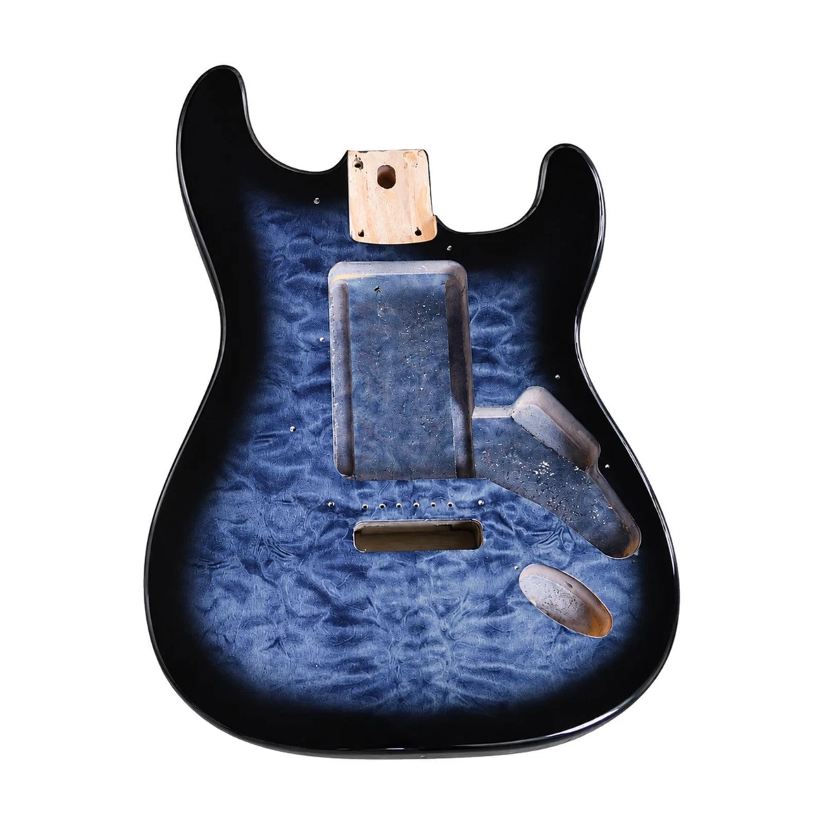 Electric Guitar Body with Pre-Pre-Cut Openings Glossy Replacement Electric