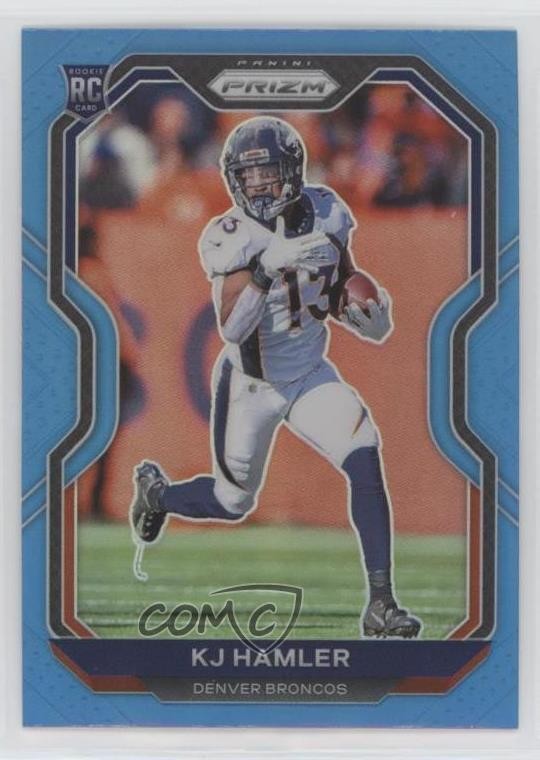 2020 Panini Prizm Rookie Light Blue Prizm KJ Hamler #315 0x13