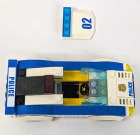 Lego City #60138 "High Speed Chase" 2017 Retired with Manuals and Original Box